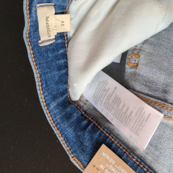 MADEWELL Stovepipe Jeans Size:26 Color:Pendelton - Picture 7 of 10